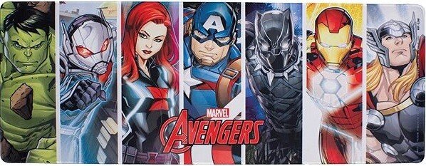 Marvel Avengers pelės kilimėlis цена и информация | Žaidėjų atributika | pigu.lt