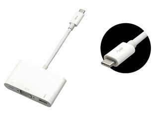 USB - USB-C 3.1 - VGA цена и информация | Адаптеры, USB-разветвители | pigu.lt