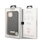 Guess PU 4G MagSafe Compatible Case skirtas iPhone 13, juodas kaina ir informacija | Telefono dėklai | pigu.lt