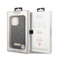 Guess PU 4G MagSafe Compatible Case skirtas iPhone 13 Pro, juodas цена и информация | Telefono dėklai | pigu.lt