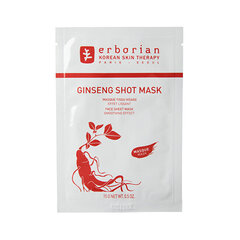 Veido kaukė Erborian Ginseng Shot Mask 15 g цена и информация | Маски для лица, патчи для глаз | pigu.lt