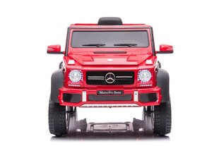 Детский одноместный электромобиль Mercedes G63 6x6, красный цена и информация | Электромобили для детей | pigu.lt