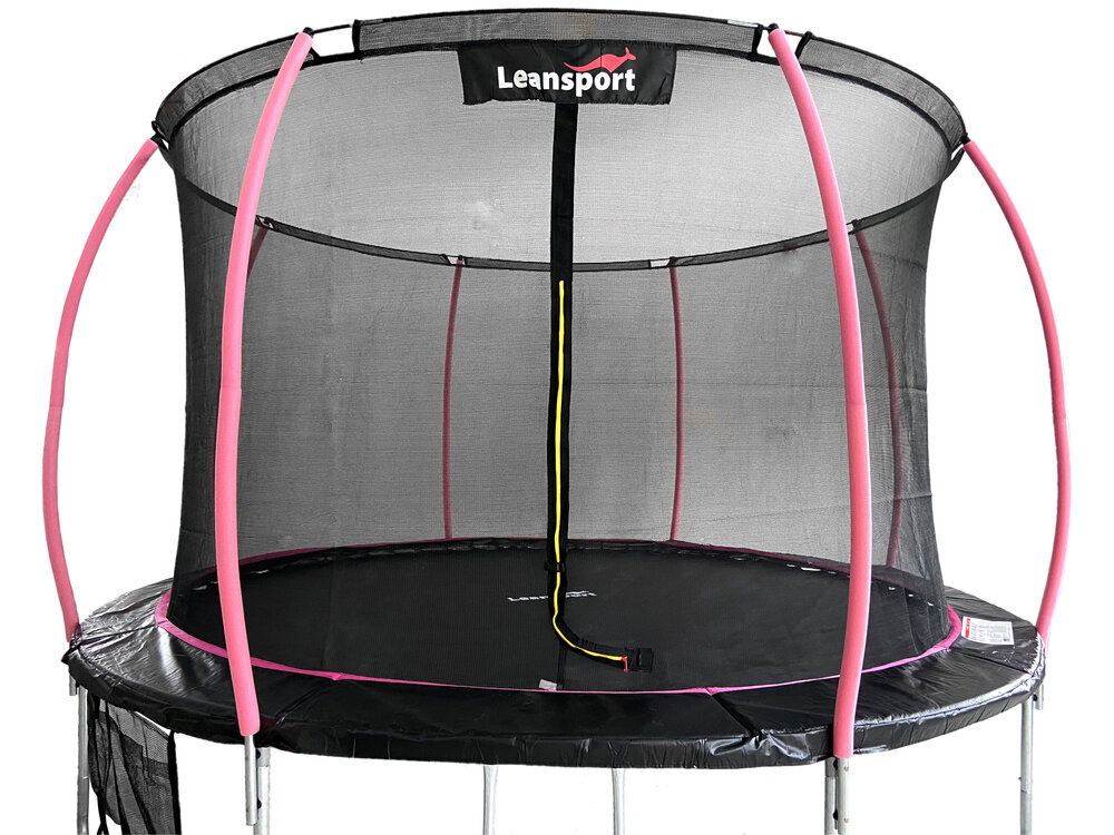Batutas Lean Sport Max, 183 cm, rožinis kaina ir informacija | Batutai | pigu.lt