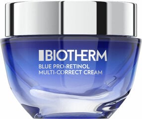 Veido kremas Biotherm Blue Pro-Retinol Daily Retinol Cream (Multi-Correct Cream) su retinoliu 50 ml kaina ir informacija | Veido kremai | pigu.lt