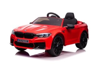 Vienvietis elektromobilis BMW M5 Drift, raudonas kaina ir informacija | Elektromobiliai vaikams | pigu.lt