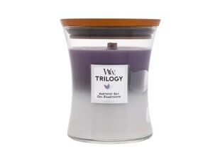WoodWick ароматическая свеча Trilogy Amethyst Sky 275 г цена и информация | Подсвечники, свечи | pigu.lt