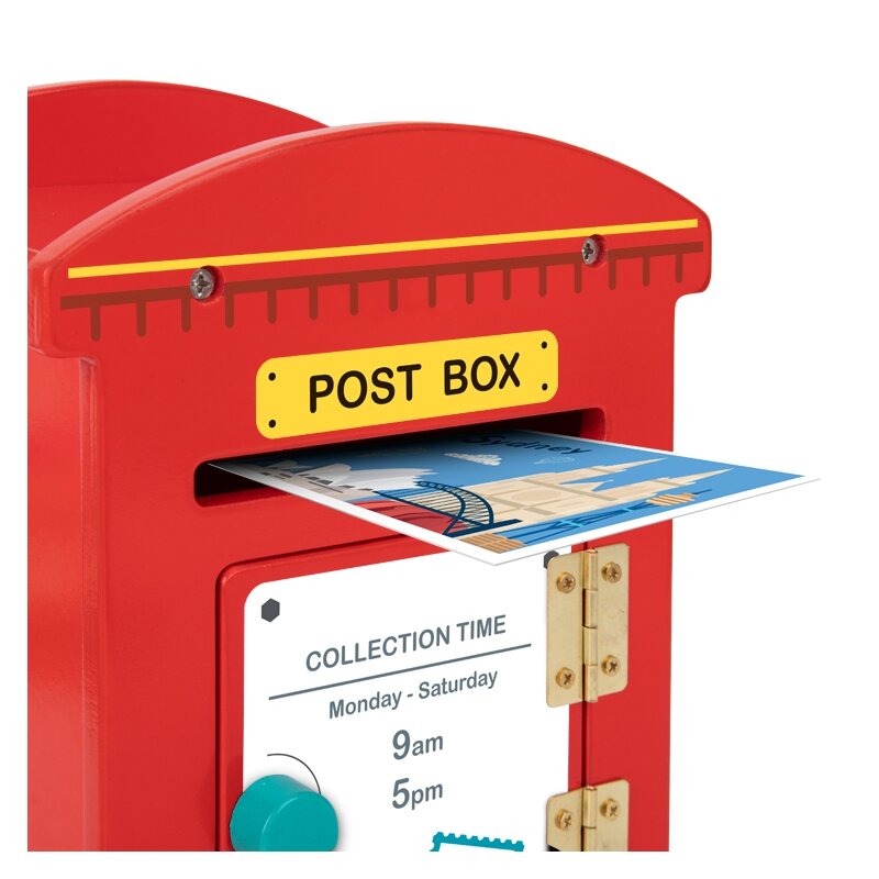 Medinė vaikiška pašto dėžutė kaina ir informacija | Žaislai kūdikiams | pigu.lt