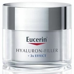 Dieninis kremas nuo raukšlių Eucerin SPF 30 Hyaluron-Filler 3x Effect, 50 ml цена и информация | Кремы для лица | pigu.lt