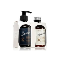 Plaukų priežiūros rinkinys vyrams Curapil, 2 x 200 ml kaina ir informacija | Šampūnai | pigu.lt