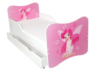 Кровать с матрасом и c ящикoм Ami 13, 140x70cm цена и информация | Детские кровати | pigu.lt