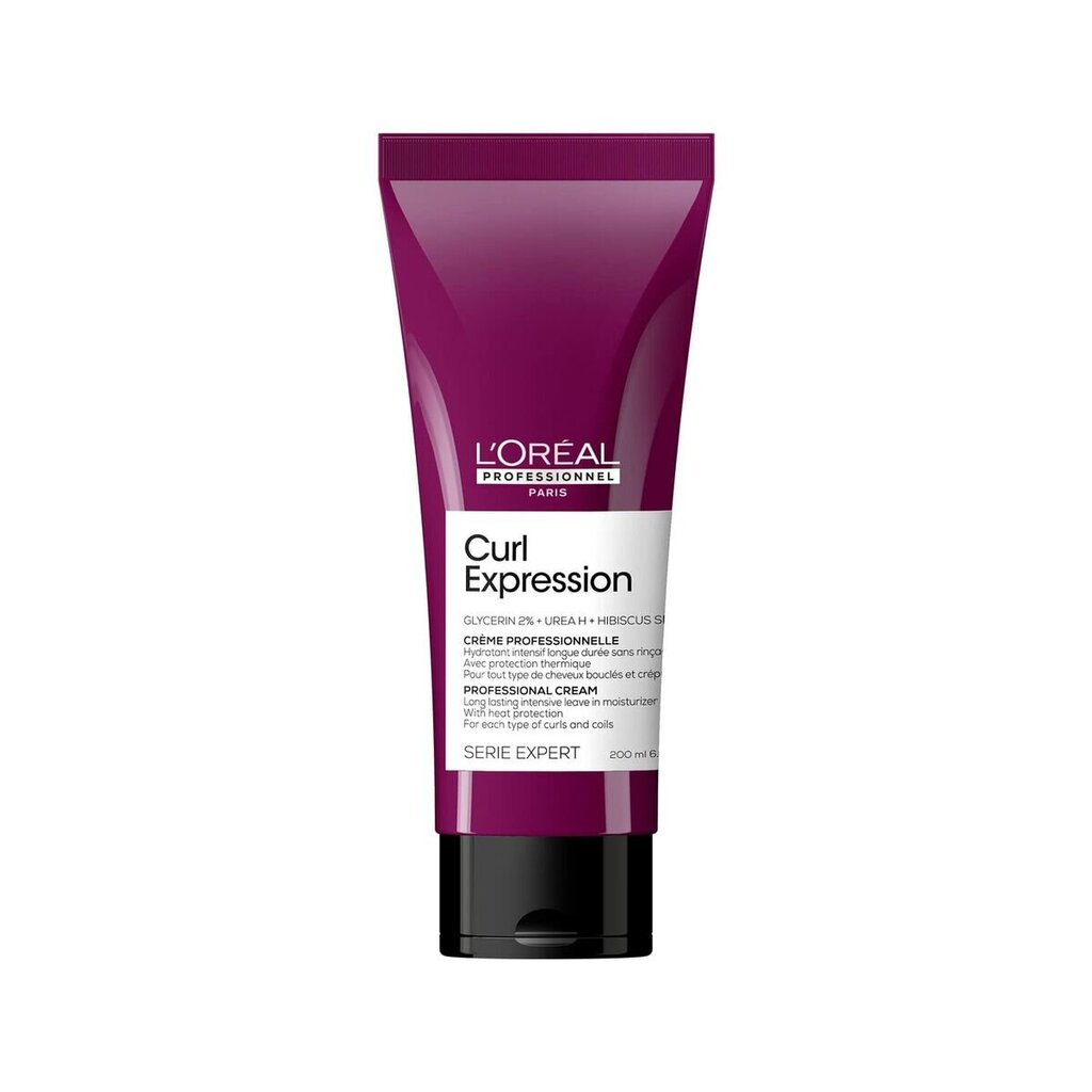 Drėkinamasis formuojamasis kremas plaukams L'Oreal Professionnel Paris Expert Curl Expression Long Lasting, 200 ml kaina ir informacija | Balzamai, kondicionieriai | pigu.lt