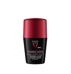 Rutulinis dezodorantas vyrams Vichy Homme Clinical Control 96h Deodorant, 50ml kaina ir informacija | Dezodorantai | pigu.lt