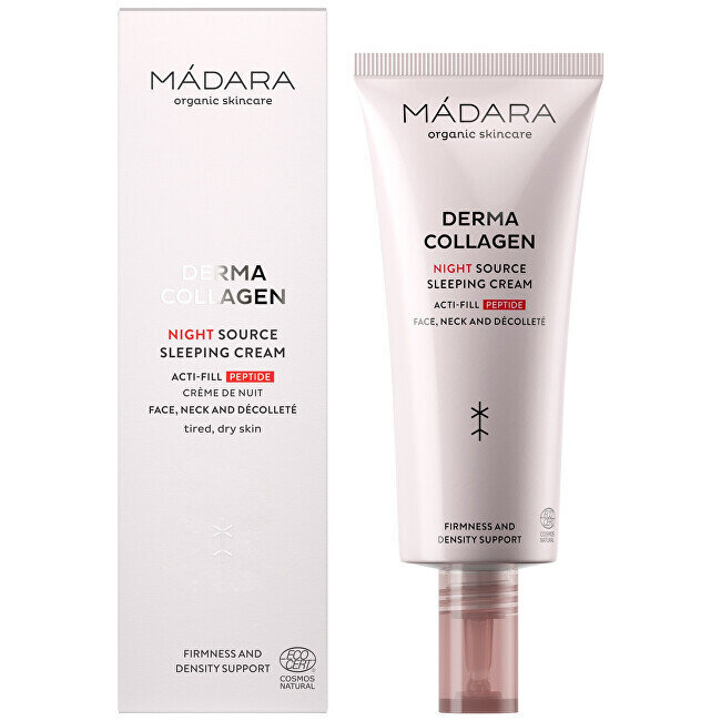 Naktinis kremas Madara Derma Collagen Regenerating Night Cream Night Source Sleeping Cream, 70 ml kaina ir informacija | Veido kremai | pigu.lt