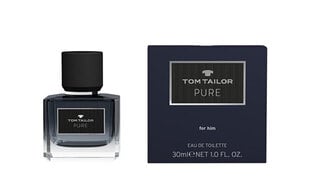 Tualetinis vanduo Tom Tailor Pure For Him EDT, 30 ml kaina ir informacija | Tom Tailor Kvepalai, kosmetika | pigu.lt