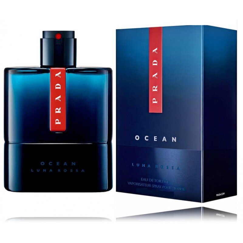 Tualetinis vanduo Prada Luna Rossa Ocean EDT vyrams, 150 ml kaina ir informacija | Kvepalai vyrams | pigu.lt