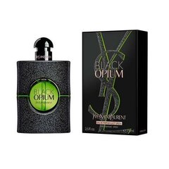 Ароматная вода Yves Saint Laurent Black Opium Illicit Green EDP для женщин, 75 мл. цена и информация | Женские духи | pigu.lt