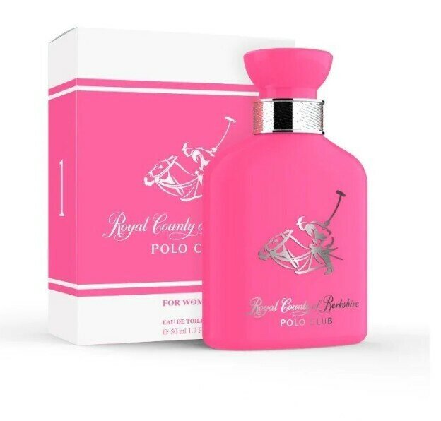 Tualetinis vanduo The Royal County of Berkshire Polo Club Polo Club Pink EDT moterims 50 ml kaina ir informacija | Kvepalai moterims | pigu.lt