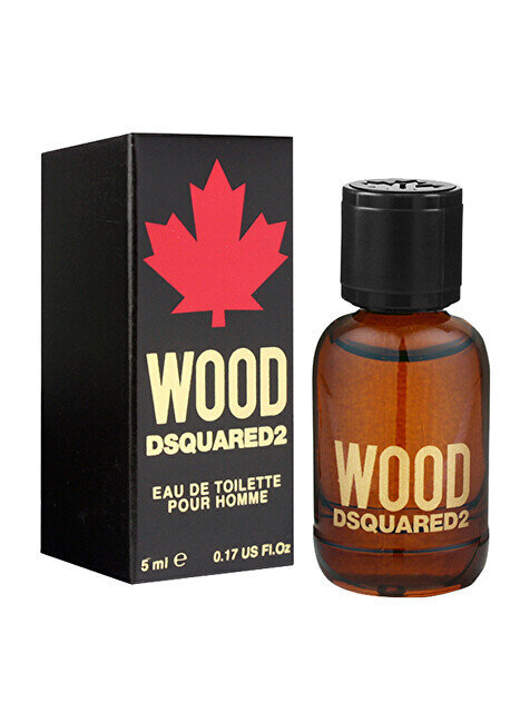 Tualetinis vanduo Dsquared2 Wood Mini For Men EDT vyrams, 5 ml kaina ir informacija | Kvepalai vyrams | pigu.lt