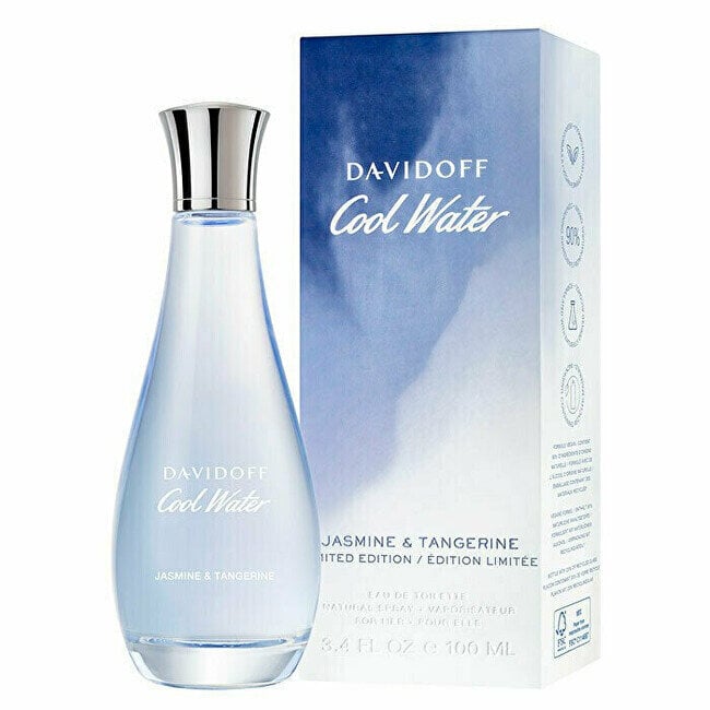 Tualetinis vanduo Davidoff Cool Water Jasmine & Tangerine EDT moterims, 100 ml цена и информация | Kvepalai moterims | pigu.lt