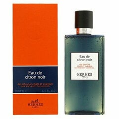 Парфюмированный гель для душа для мужчин Hermes Hair & Body Shower Gel, 200 мл цена и информация | Мужская парфюмированная косметика | pigu.lt