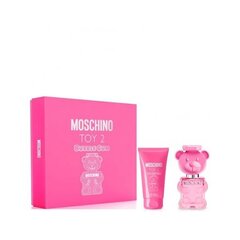 Подарочный набор Moschino Toy 2 для женщин: туалетная вода Toy 2 Bubble Gum EDT, 30 мл + лосьон для тела, 50 мл цена и информация | Женские духи | pigu.lt