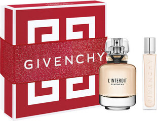 Rinkinys Givenchy L'Interdit moterims: kvapusis vanduo EDP, 50 ml + 12,5 ml kaina ir informacija | Kvepalai moterims | pigu.lt