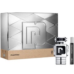 Аромат для мужчин Paco Rabanne Phantom - EDT 50 мл + EDT 10 мл цена и информация | Мужские духи | pigu.lt