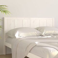 Изголовье кровати, 185,5x4x100 см, белое  цена и информация | Кровати | pigu.lt