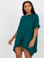 Женское зеленое платье больших размеров цена и информация | Платья | pigu.lt