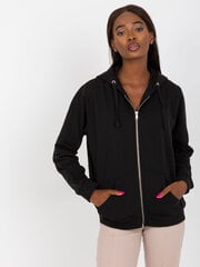 Džemperis moterims Basic, juodas kaina ir informacija | Megztiniai moterims | pigu.lt