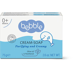 Muilas Bebble Baby cream soap with olive oil, 75 g kaina ir informacija | Kosmetika vaikams ir mamoms | pigu.lt