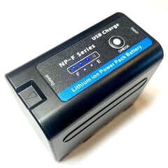 Sony NP-F970 PRO akumuliatorius su indikatoriumi 7200 mAh цена и информация | Зарядные устройства для видеокамер | pigu.lt