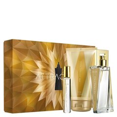 Rinkinys Avon Attraction moterims: kvapusis vanduo EDP, 50ml + 10 ml + kūno losjonas, 150 ml kaina ir informacija | Kvepalai moterims | pigu.lt