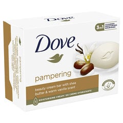 Мыло Dove Purely Pampering Beauty Cream Bar с маслом ши, 90 г цена и информация | Мыло | pigu.lt