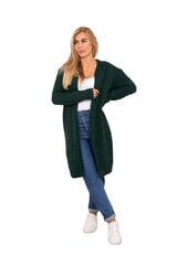 Kardiganas moterims 21878, žalias kaina ir informacija | Megztiniai moterims | pigu.lt