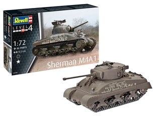 Konstruktorius Revell - Sherman M4A1, 1/72, 03290 kaina ir informacija | Konstruktoriai ir kaladėlės | pigu.lt