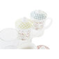DKD Home Decor puodelis su arbatos filtru, 300 ml, 3 vnt. kaina ir informacija | Taurės, puodeliai, ąsočiai | pigu.lt