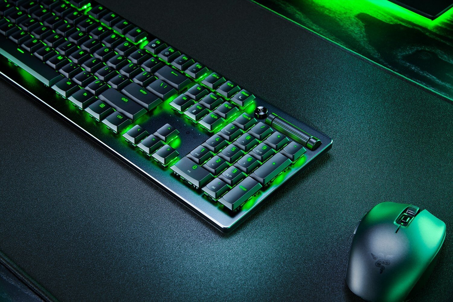 Razer Gaming Keyboard Deathstalker V2 Pro RGB LED light kaina ir informacija | Klaviatūros | pigu.lt