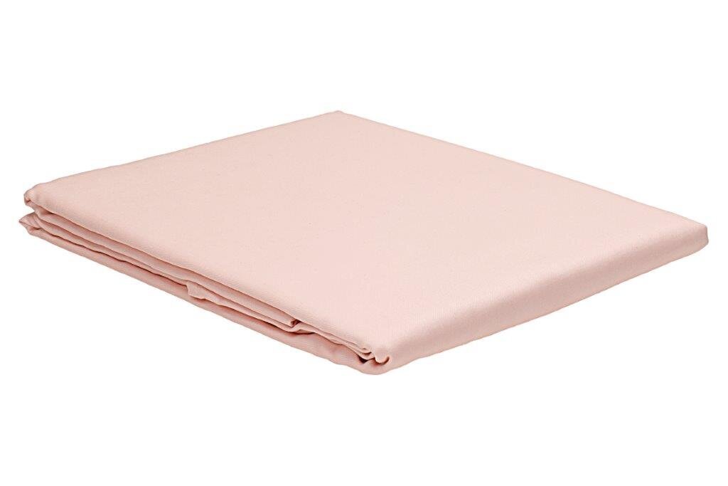 Paklodė su guma Tekstiilikompanii Standard, satinas, rožinė, 90 x 200 x 30 cm kaina ir informacija | Paklodės | pigu.lt