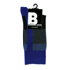 Мужские классические носки Bisoks 12325 синие цена и информация | Мужские носки | pigu.lt
