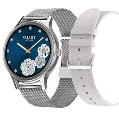 Pacific 18 Steel Silver + White kaina ir informacija | Išmanieji laikrodžiai (smartwatch) | pigu.lt