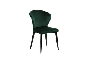 Minkšta valgomojo kėdė A2A CN-6080, tamsiai žalia kaina ir informacija | Virtuvės ir valgomojo kėdės | pigu.lt