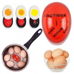 Spalvą keičiantis kiaušinių virimo laikmatis kaina ir informacija | Virtuvės įrankiai | pigu.lt
