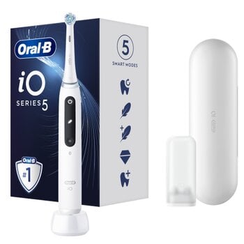 Oral-B iO Series 5 Quite White цена и информация | Электрические зубные щетки | pigu.lt