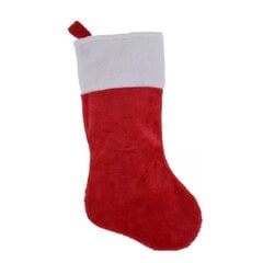 Рождественский носок, полиэстер цена и информация | Рождественское украшение CA1031, 10 см | pigu.lt