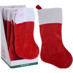 Рождественский носок, полиэстер цена и информация | Рождественское украшение CA1031, 10 см | pigu.lt