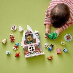 10976 Пряничный домик Санты LEGO® DUPLO Town цена и информация | Конструкторы и кубики | pigu.lt
