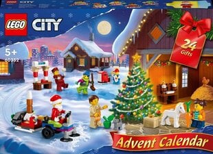 60352 LEGO® City Advento kalendorius kaina ir informacija | Konstruktoriai ir kaladėlės | pigu.lt