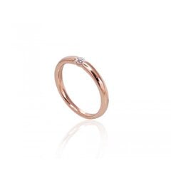 Золотое кольцо с бриллиантами "Новая Классика II" из красного золота 585 пробы 4752263021495 цена и информация | Кольцо | pigu.lt