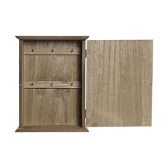 Шкаф для ключей DKD Home Decor, натуральный MDF, белый (20 x 6.5 x 26 см) цена и информация | Шкафчики в гостиную | pigu.lt